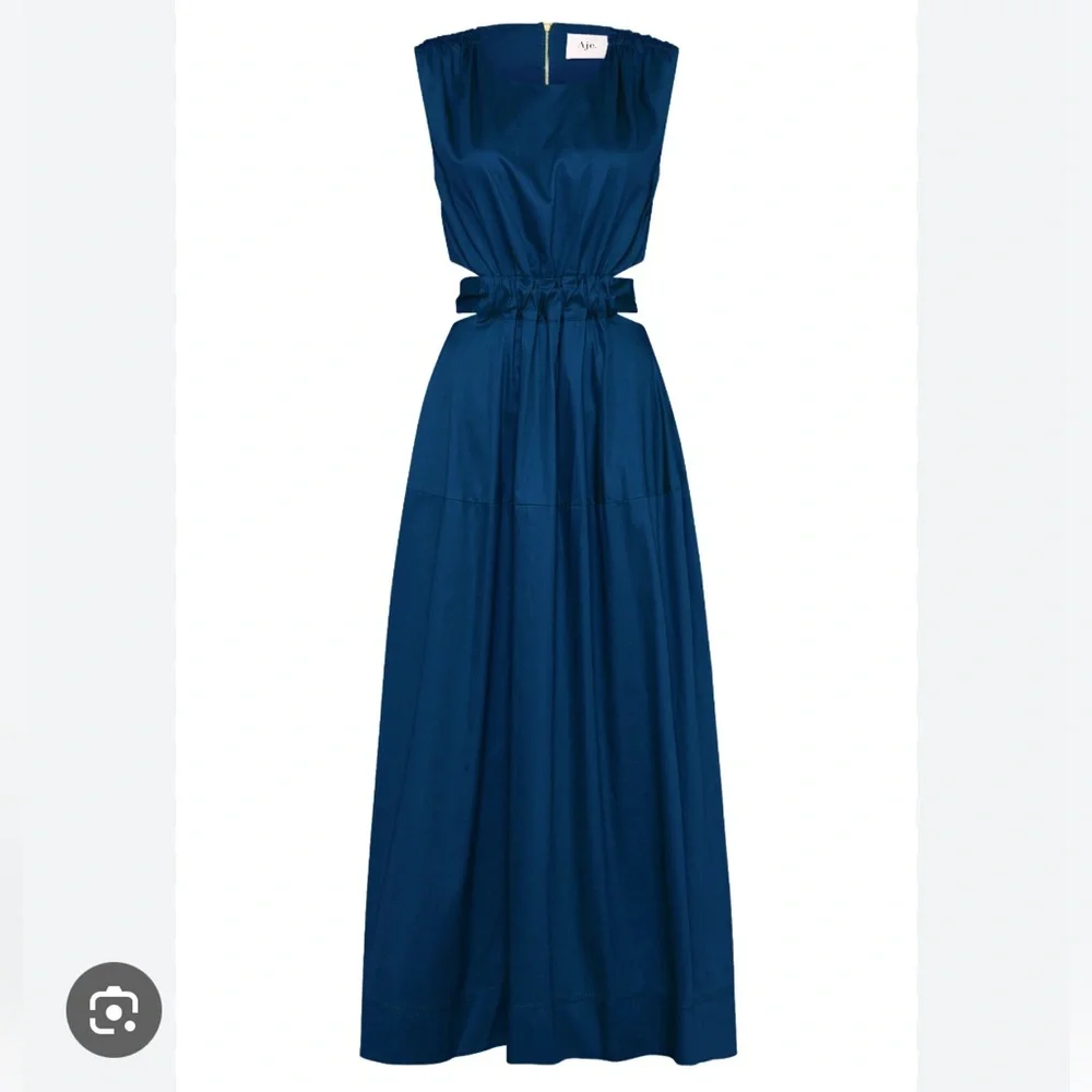 Aje Zorina tie midi dress - Picture 2 of 6